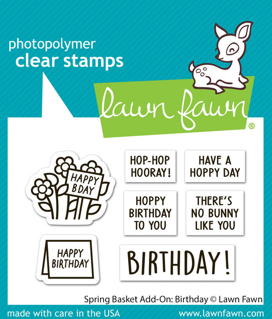 spring basket add-on: birthday